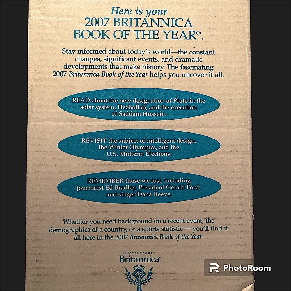 2007 Brittanica Book of the Year 2006
